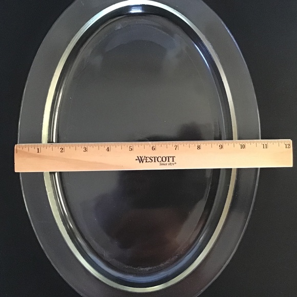 Pyrex Vintage Large Oval Serving Platter Glass Dish EUC - Picture 5 of 8